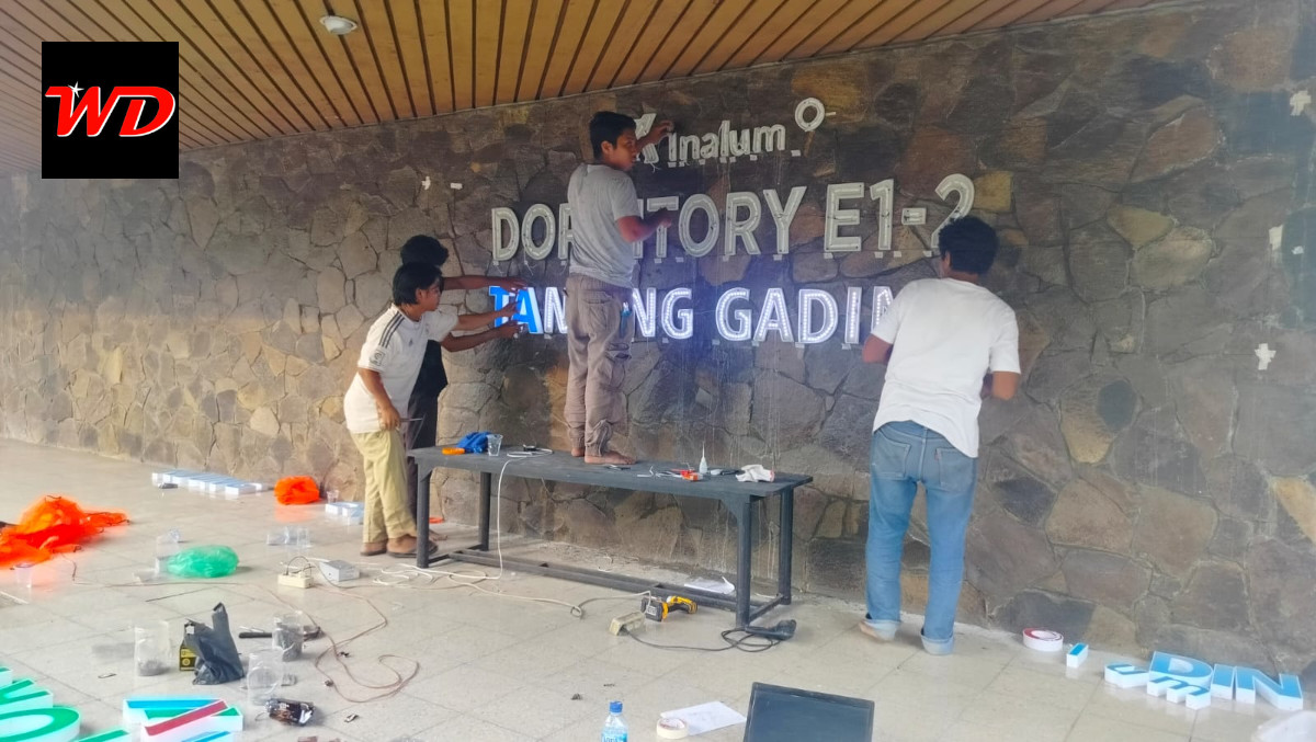 percetakan huruf timbul