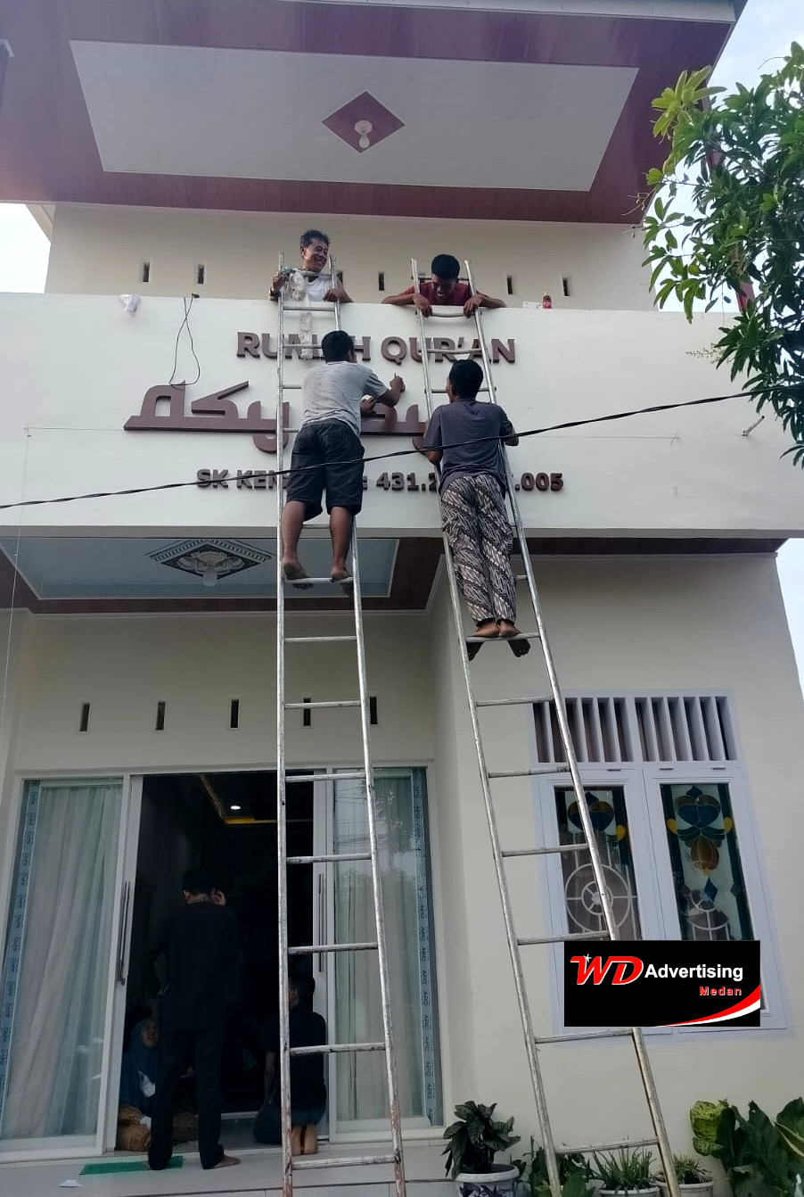 huruf timbul murah di medan