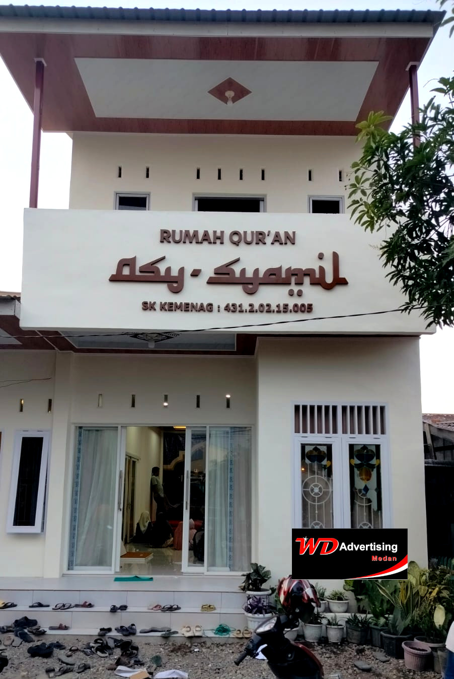 huruf timbul murah di medan