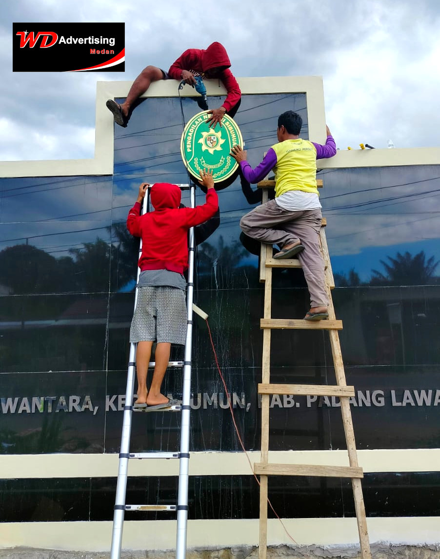 huruf timbul murah di medan